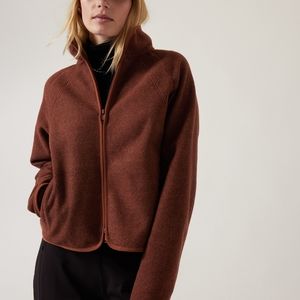 Athleta Stroll Fit Fleece Jacket